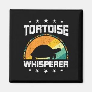Tortoise Whisperer Fly Fishing Aquarium Fish Tank Magneet