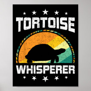 Tortoise Whisperer Fly Fishing Aquarium Fish Tank Poster