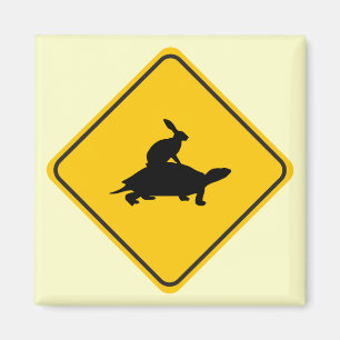 Tortoiseback Hare Crossing Magneet