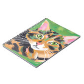 Tortoiseshel Cat Notitieboek (Linkerzijde)