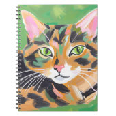 Tortoiseshel Cat Notitieboek (Voorkant)
