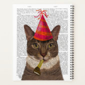 Tortoiseshel Kat met partijdig Pet Planner (Achterkant)