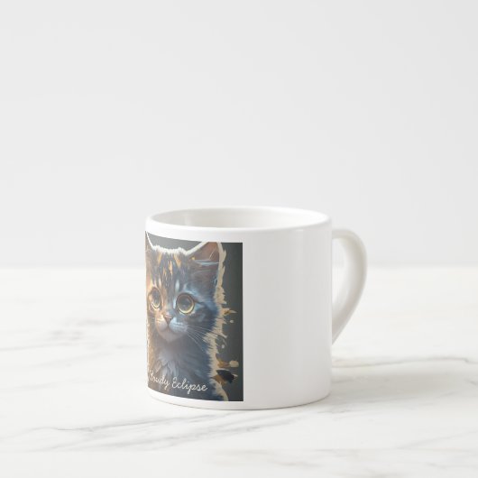Tortoiseshell Kitten Spécialité Mug (Devant droit)
