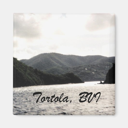 Tortola, BVI Magneet (Voorkant)