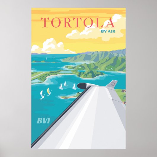 Tortola-Poster Poster (Voorkant)