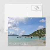 Tortola Small Dock Poscard Briefkaart (Voorkant / Achterkant)