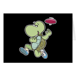 tortue à la frisbee