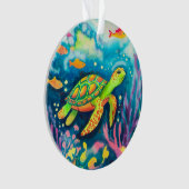 Tortue à peinture (devant)