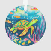 Tortue à peinture (dos)