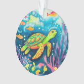 Tortue à peinture (devant)