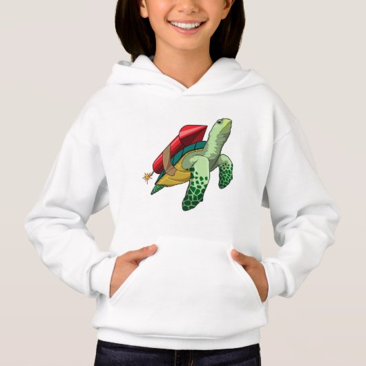 Tortue avec fusée (Devant)