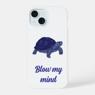 Tortue Bleue Minimaliste Graphique Blow My Mind