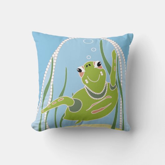 Tortue Branchée Coussin American MoJo (Recto)