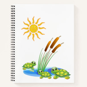 Tortue Carnet spirale