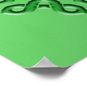 Tortue céleste (verte) Affiches (Coin)