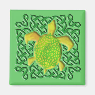 Tortue céleste (verte) Magnet