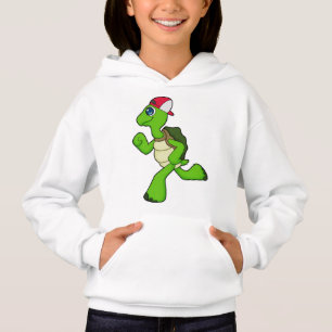 Tortue comme coureur avec Casquette