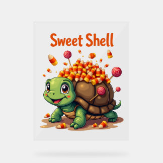 Tortue coquille de bonbons