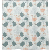 Tortue côtière Motif rideau de douche (Devant)