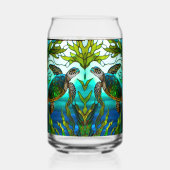 Tortue côtière tropicale Turquoise bleue verte (Recto)