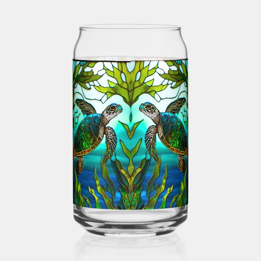 Tortue côtière tropicale Turquoise bleue verte (Verso)