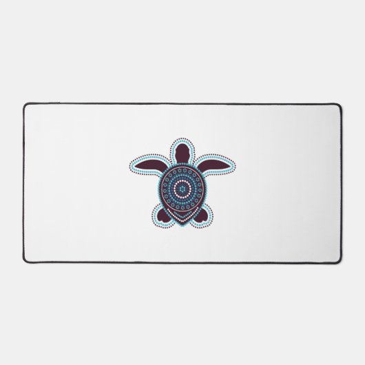 Tortue d'art aborigène australien (Recto)