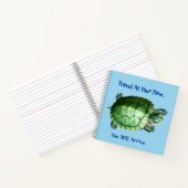 Tortue de cahier (Intérieur)