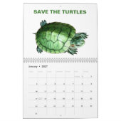 Tortue de calendrier (Jan 2027)