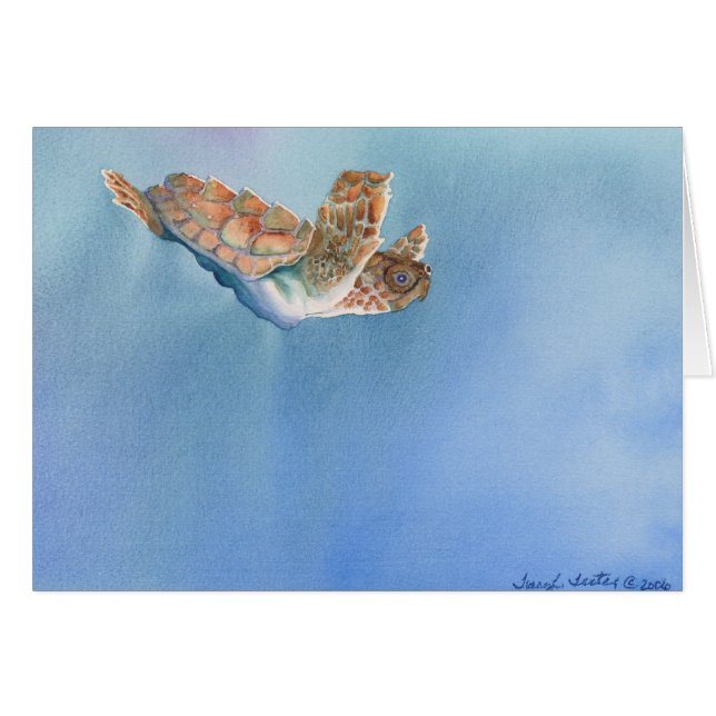 tortue de mer (Devant horizontal)