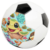 Tortue de mer Bébé heureux et mignonne personnage (3/4)