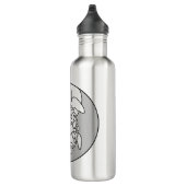 Tortue de mer, Bouteille d'eau en acier inoxydable (Droite)