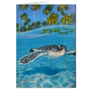 tortue de mer de bébé