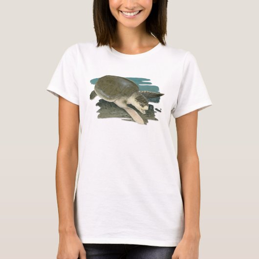 Tortue de mer de Ridley de Kemp dans le T-shirt (Devant)