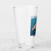 Tortue de mer en paix - Verre à boire (Droite)