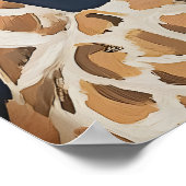 Tortue de mer lisant une impression d'art de profi (Coin)