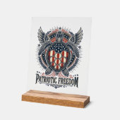 Tortue de mer patriotique (Angle)