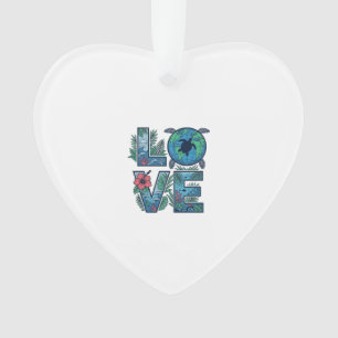 Tortue de mer Terre Tropical Amour