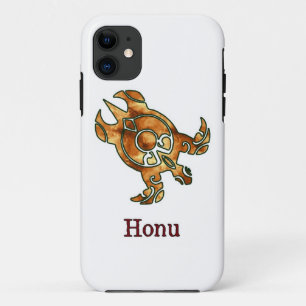 Tortue de mer Tribal Gold sur Coque blanc-Mate iPh