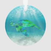 Tortue de mer verte (dos)