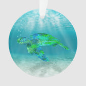 Tortue de mer verte (devant)