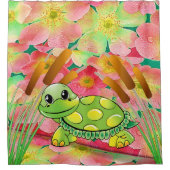 Tortue de rideau de douche (Devant)