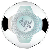 Tortue de style plage et Mandala (Tourné)