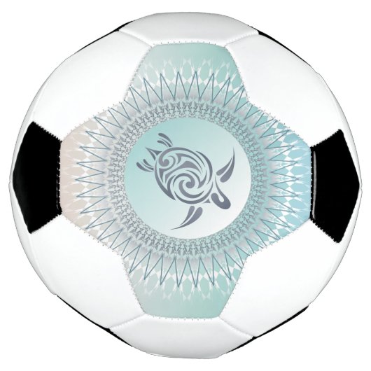 Tortue de style plage et Mandala (Tourné)