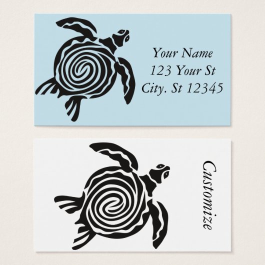 Tortue de style tribal Thunder_Cove (Devant & derrière)