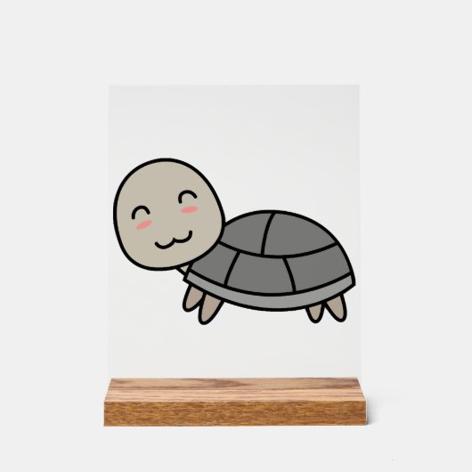 Tortue dessin animé animal (Recto)