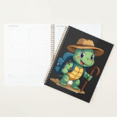 Tortue Drôle Graphique de Randonnée Camping Amateu (Devant avec enveloppe)