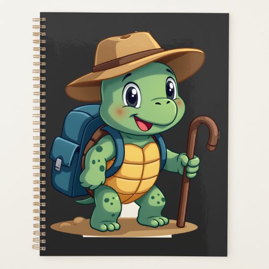 Tortue Drôle Graphique de Randonnée Camping Amateu (Devant)