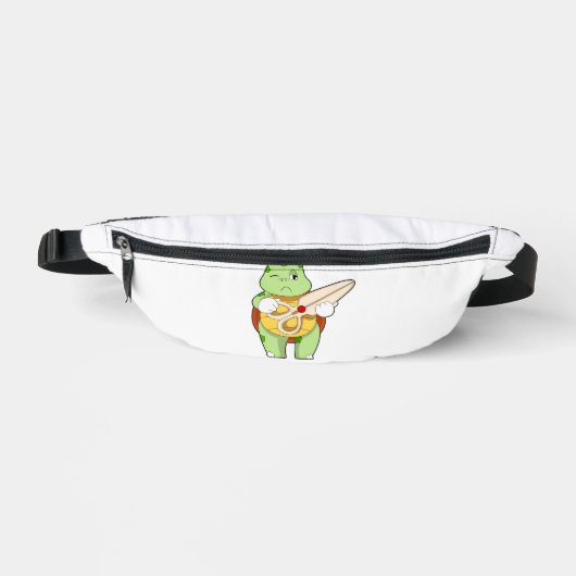 Tortue en coiffeur avec ciseaux (Recto)