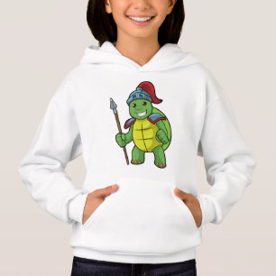 Tortue en guerrier avec Spear & Helmet