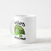 Tortue Extrêmement Drôle Mug (Devant gauche)